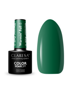 CLARESA Lakier hybrydowy WARMINFALL 8 -5g 