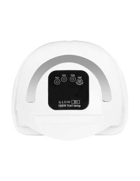 Lámpara UV Dual Led Glow S1 168W plata