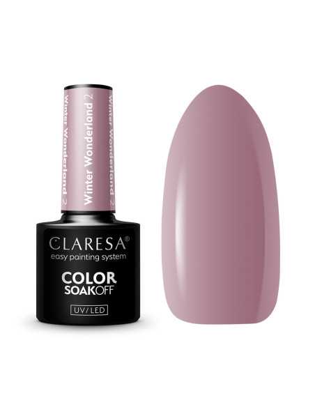 CLARESA Lakier hybrydowy Winter Wonderland 2 - 5g 