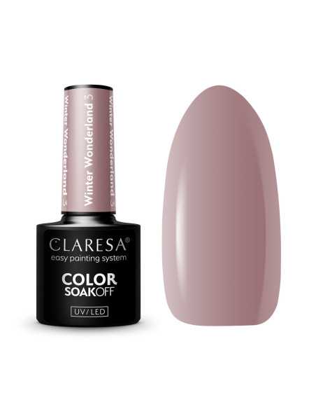 CLARESA Lakier hybrydowy Winter Wonderland 3 - 5g 