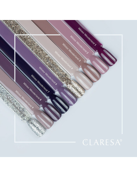 CLARESA Winter Wonderland Hybrid Lack 6 - 5g 