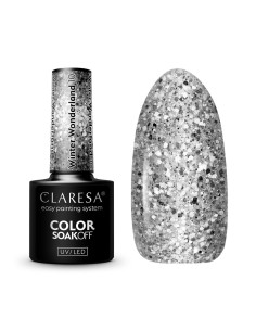 CLARESA Lakier hybrydowy Winter Wonderland 10 - 5g 