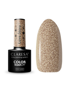 CLARESA Lakier Hybrydowy LOVE STORY 1 - 5g 