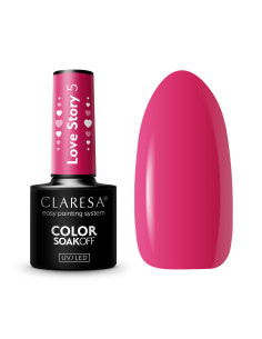 CLARESA Lakier Hybrydowy LOVE STORY 5 - 5g 