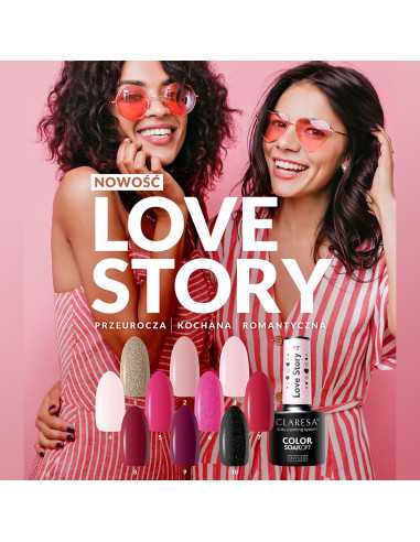 CLARESA Lakier Hybrydowy LOVE STORY 7 - 5g 