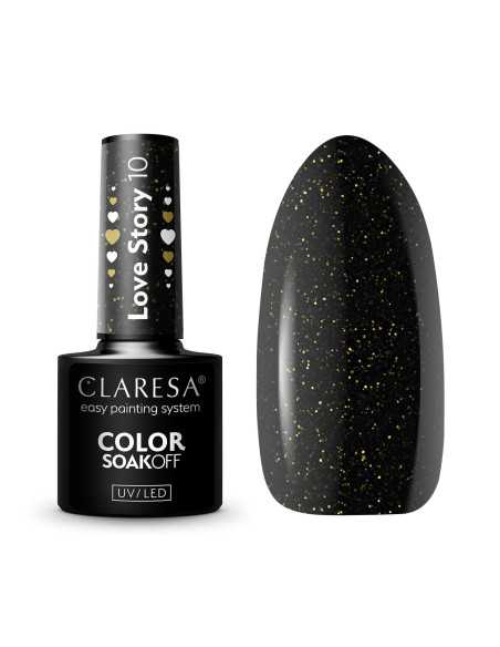 CLARESA Lakier Hybrydowy LOVE STORY 10 - 5g 