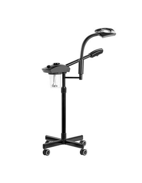Giovanni vase with magnifying lamp D-21 black