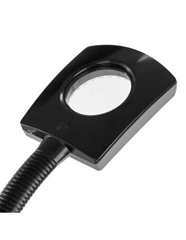 Giovanni vase with magnifying lamp D-21 black