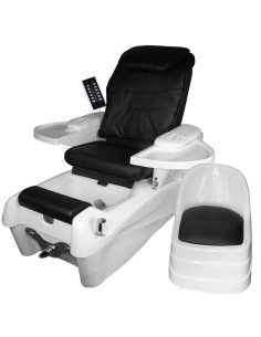 Fauteuil de massage Pédispa avec hydro massage noir