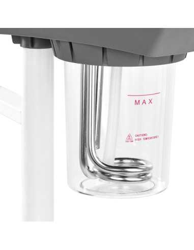 Vase Giovanni avec lampe loupe D-21 blanc 