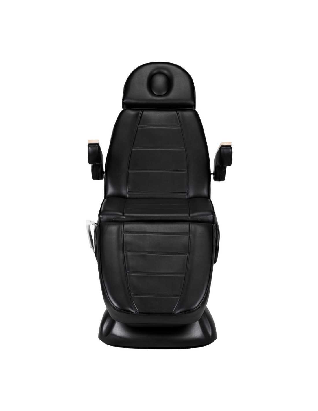 Poltrona cosmetica elettrica SILLON Lux 273b 3 motori nera 