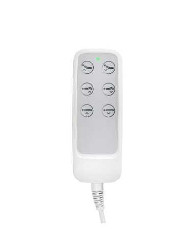 SILLON Lux 273b elektrischer Kosmetikstuhl mit 3 schwarzen Motoren 