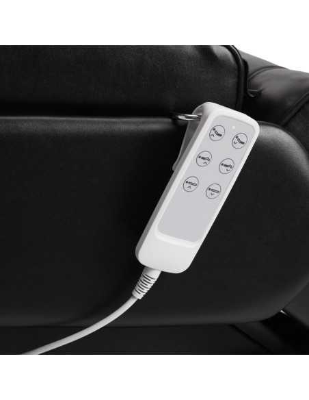 Fauteuil cosmétique électrique SILLON Lux 273b 3 moteurs noir 