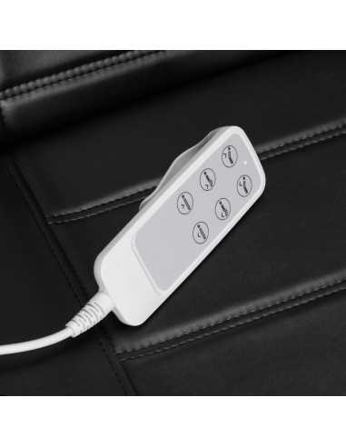 SILLON Lux 273b elektrischer Kosmetikstuhl mit 3 schwarzen Motoren 
