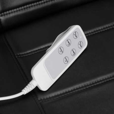 Cadeira cosmética elétrica SILLON Lux 273b 3 motores preto 