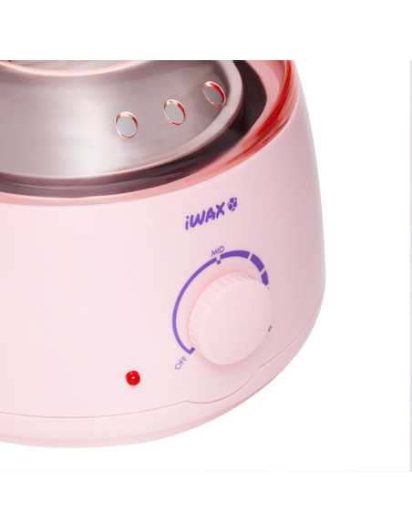 iWAX 100 chauffe-cire rose 