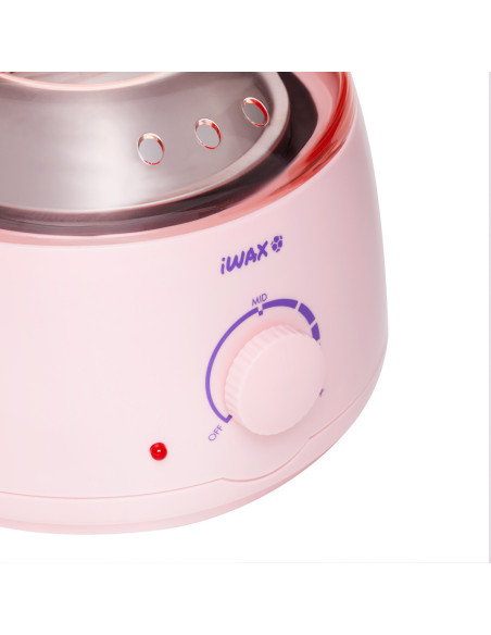 Calentador de cera iWAX 100 rosa 