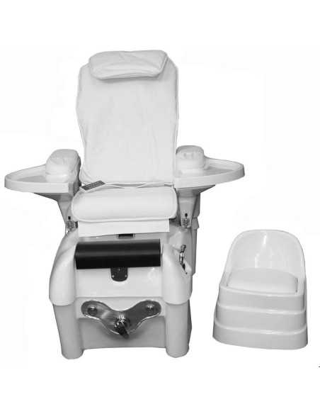 Fauteuil pédicure spa pedispa blanc