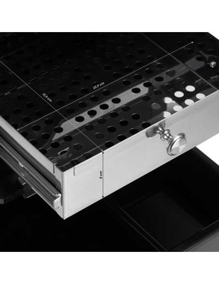 Gabbiano Friseurhelfer mit UV-Sterilisator 68UV schwarz 
