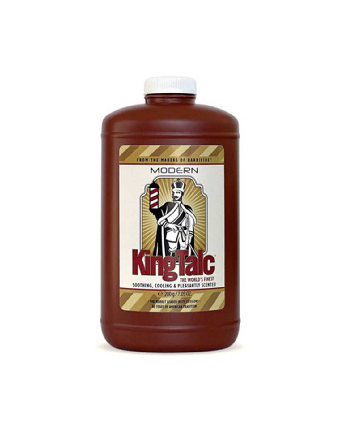 Barbicida king talc talco para piel Moderna 200 g