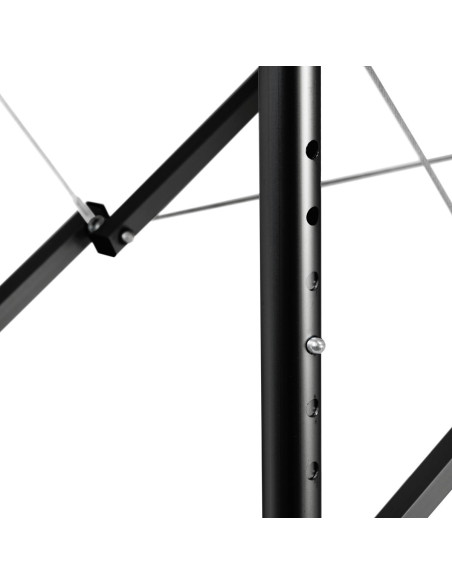 Stół składany do masażu aluminiowy komfort Activ Fizjo 2 segmentowe róż czarne aluminium 