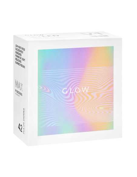 Lampa UV LED Glow V1 168W złota 
