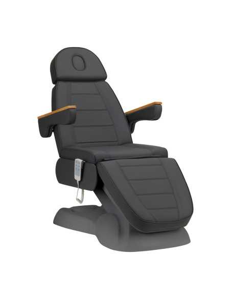 Krzesło kosmetyczne elektryczne SILLON Lux 3 szare silniki, szara podstawa 