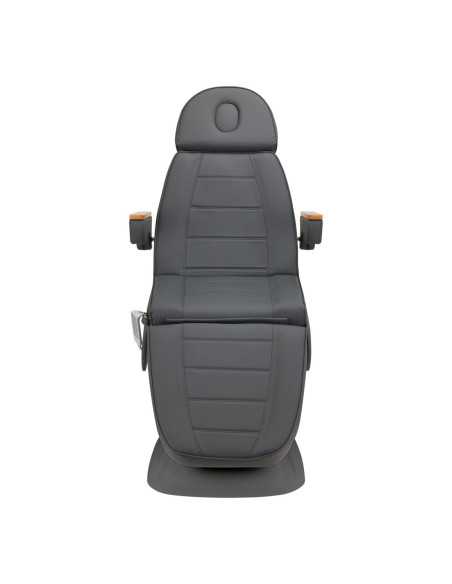 Krzesło kosmetyczne elektryczne SILLON Lux 3 szare silniki, szara podstawa 