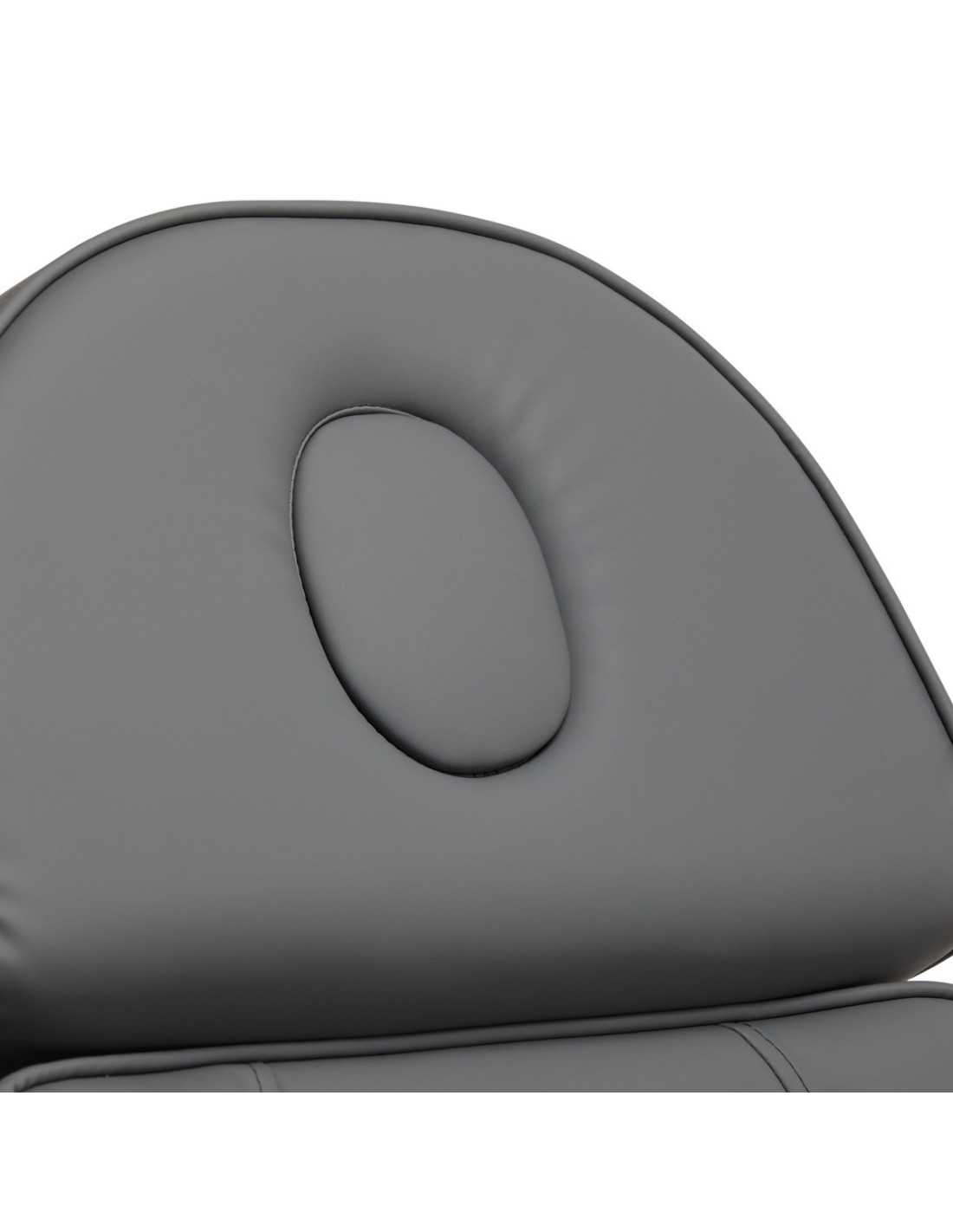 SILLON Lux electric cosmetic chair with 3 grey motors and grey base 