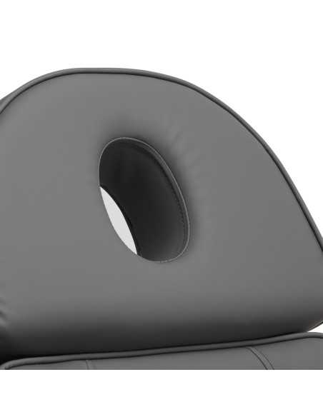 Sillón de cosmética eléctrico SILLON Lux 3 motores gris, base gris 