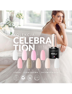 CLARESA Lakier hybrydowy CELEBRATION 5 -5g 2