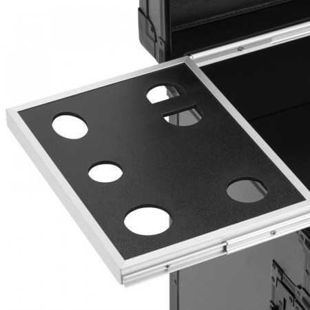 Gabbiano mobiele kappersassistent V21 zwart 