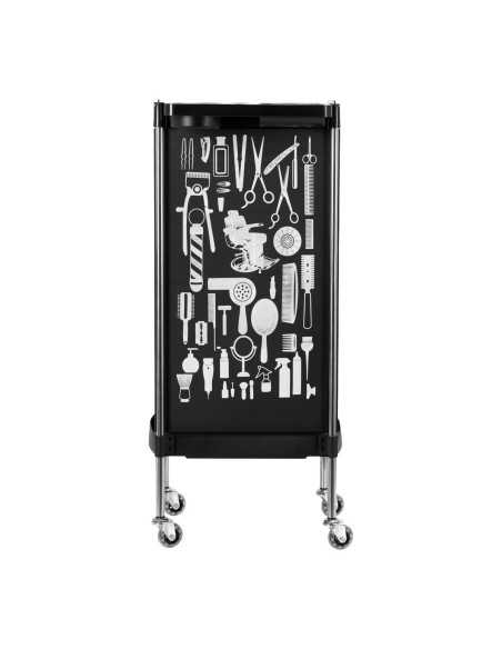 Gabbiano hairdresser's helper X11-9 black graphics 