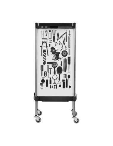 Gabbiano X11-9 weiße Grafik Friseurassistent