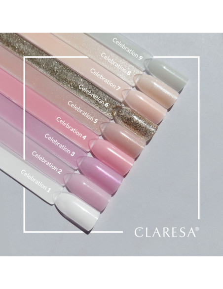 CLARESA CELEBRATION lakier hybrydowy 2 -5g 