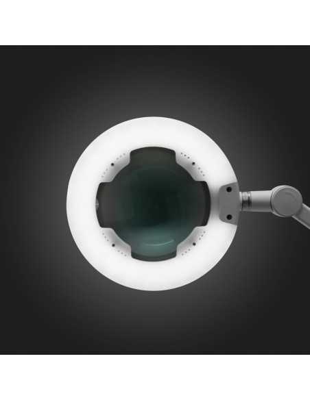 Lampe loupe LED Glow 8021 pour le dessus de table couleur de lumière 