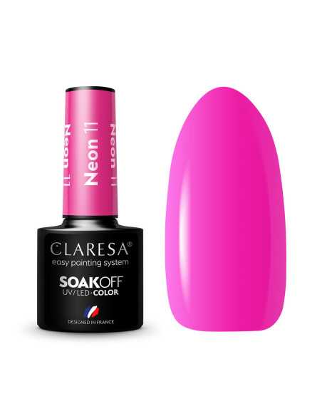 CLARESA Lakier hybrydowy NEON 11 -5g