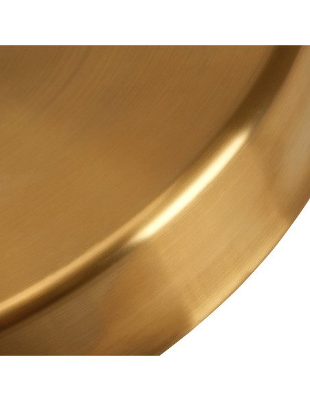 Taburete de cosmética/peluquería dorado AM-863