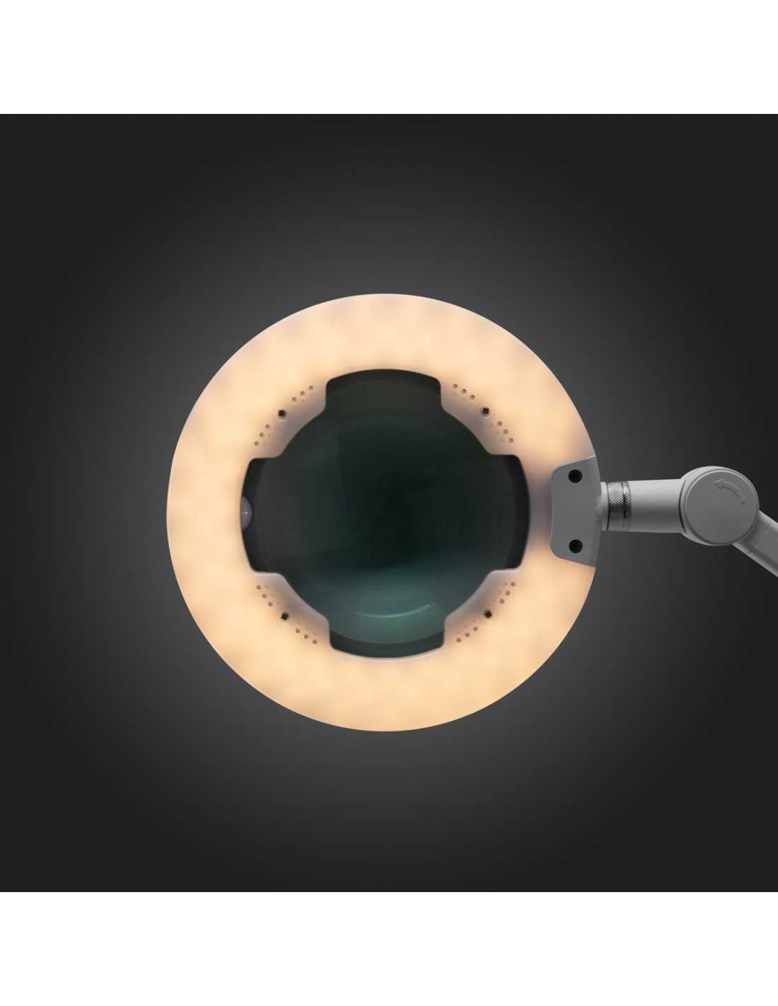 LED-Lupenleuchte Glow 8021 für die Tischplatte Farbe des Lichts 