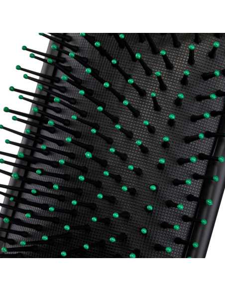 Brosse à cheveux pneumatique noire 