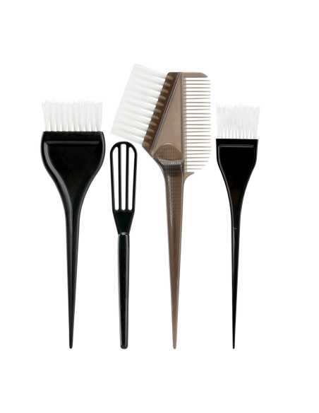 A set of paint brushes 