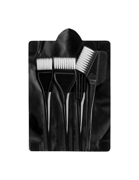 A set of paint brushes 