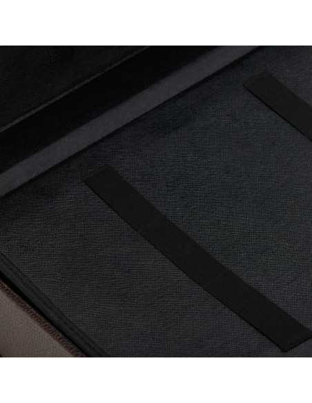 Valise de coiffure marron 