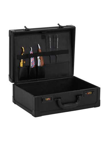 Valise barbier noire 