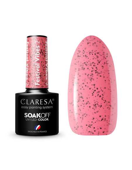 Vernis hybride CLARESA Festival Vibes 2 -5g