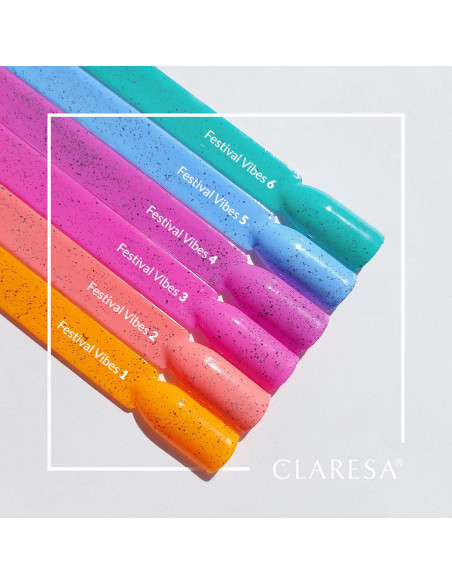 CLARESA Lakier hybrydowy Festival Vibes 4 -5g 