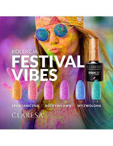 CLARESA Festival Vibes vernis hybride 4 -5g 