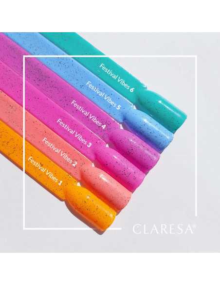 Smalto per unghie ibrido CLARESA Festival Vibes 6 -5g