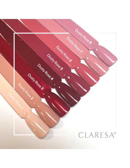 CLARESA DUSTY ROSE esmalte de uñas híbrido 1 -5g