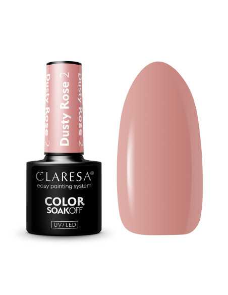 CLARESA Smalto ibrido DUSTY ROSE 2 -5g